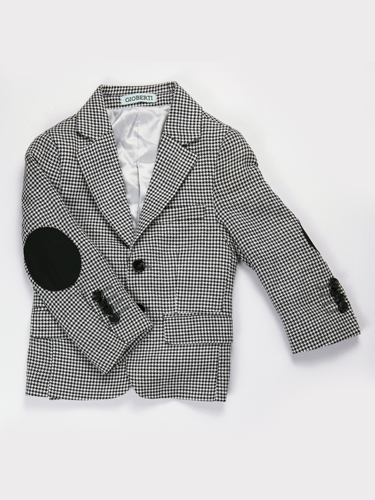 Gray Checkered Blazer