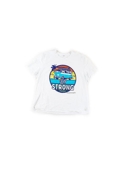 LA Strong Soft White T-Shirt