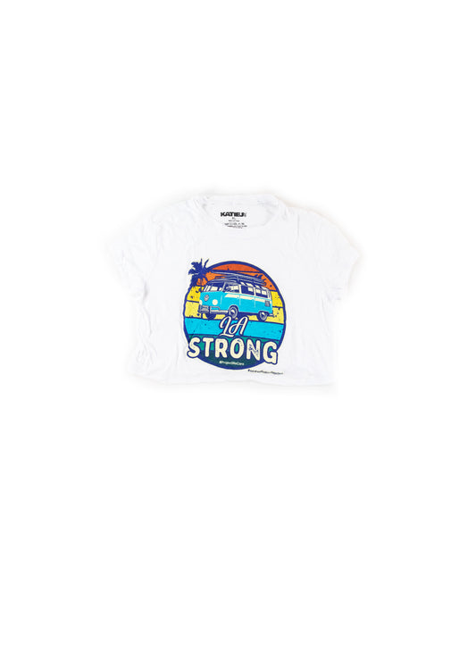 LA Strong Girls' Crop Top T-Shirt