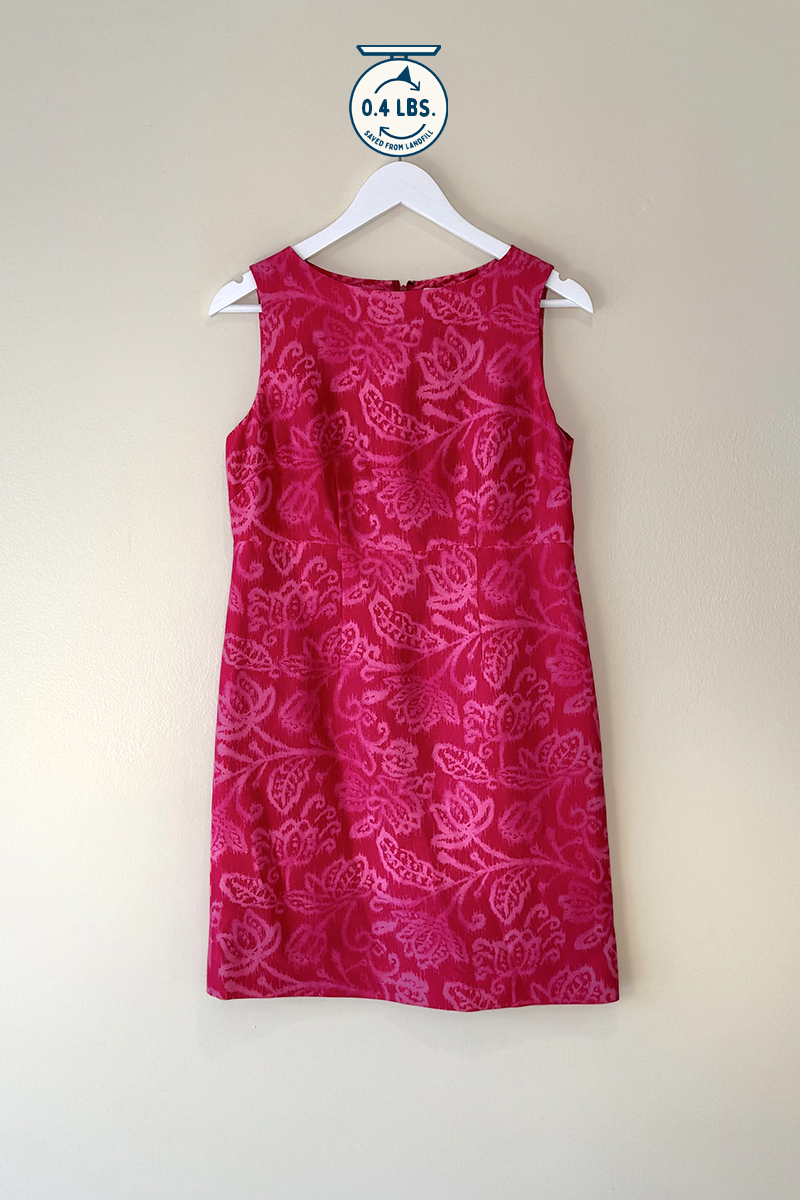 Amanda Smith Petite | Pink Silk Tunic