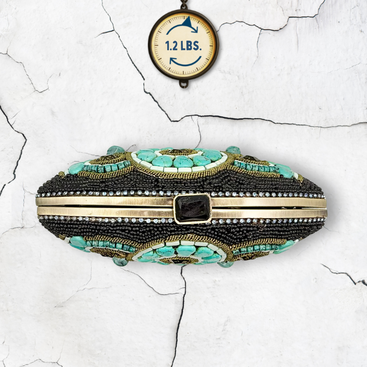 Mary Frances | Beaded Clutch